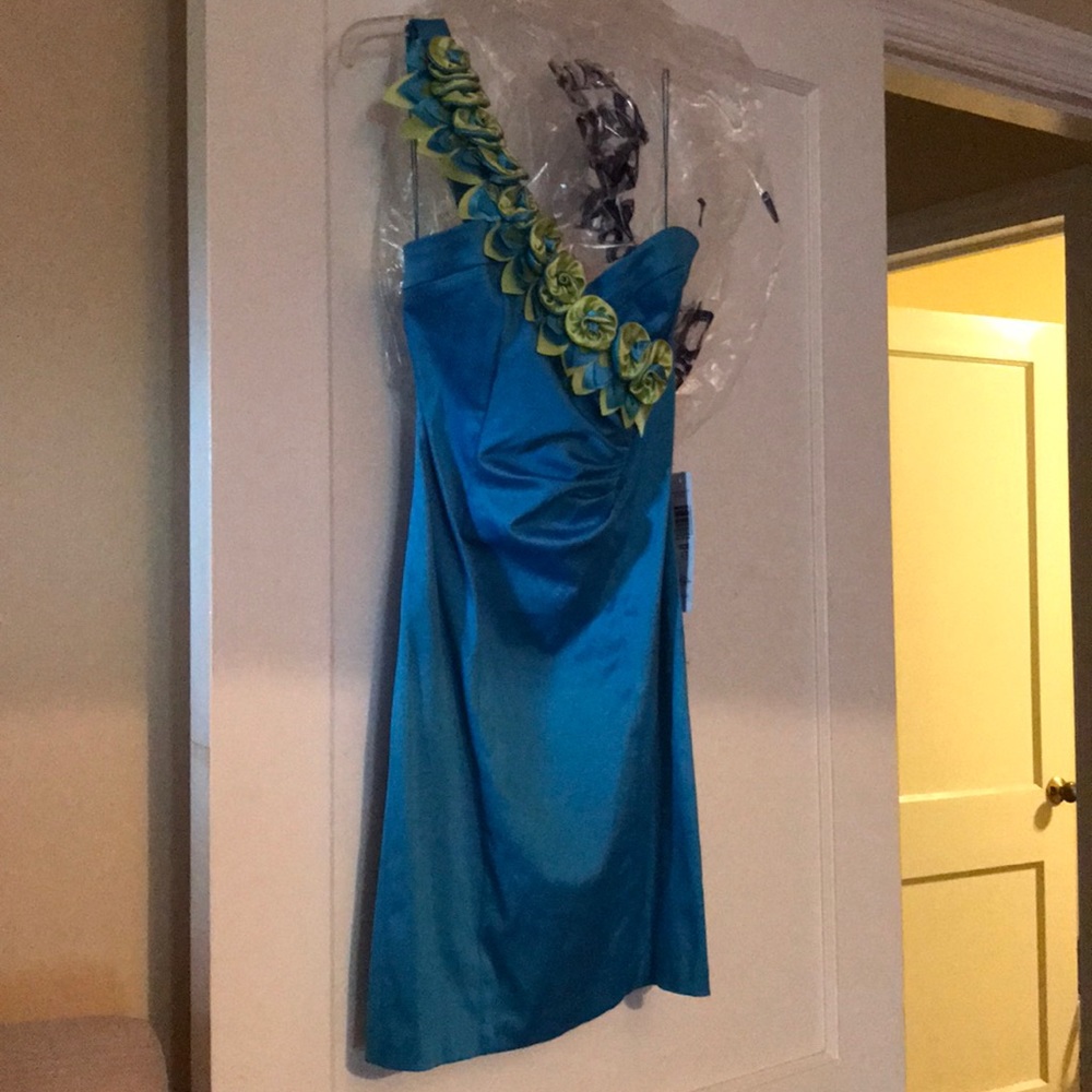 Semi Formal One Shoulder Dress